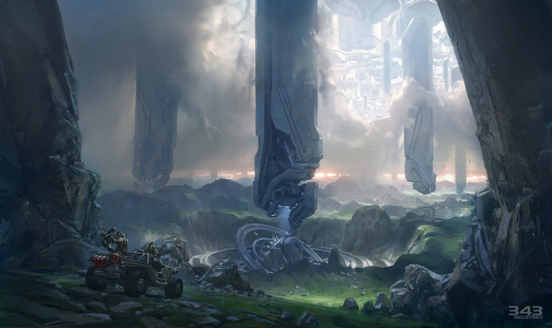Illustration for article titled The Art (and Guns) of Halo 4
